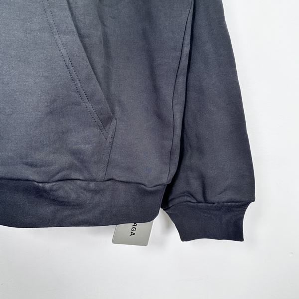 ブランドパーカー角部分ディテール